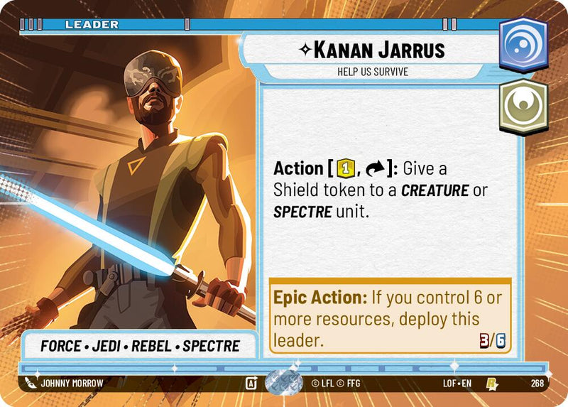 Kanan Jarrus - Ayúdanos a sobrevivir (268) (Hiperespacio) (268) [Leyendas de la Fuerza]