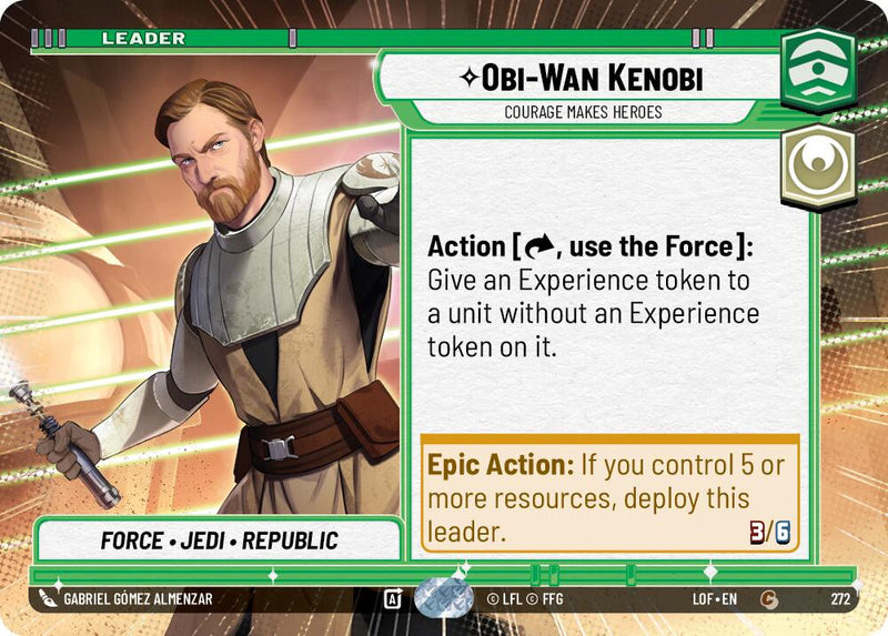 Obi-Wan Kenobi - El valor hace héroes (272) (Hiperespacio) (272) [Leyendas de la Fuerza]