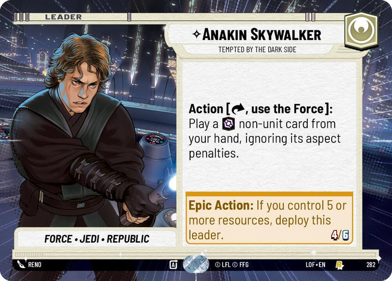 Anakin Skywalker - Tentado por el Lado Oscuro (282) (Hiperespacio) (282) [Leyendas de la Fuerza]