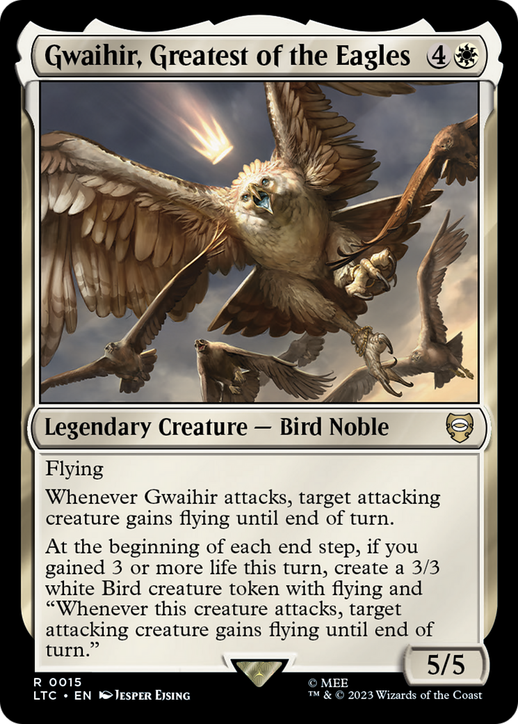 Gwaihir, le plus grand des Aigles [Le Seigneur des Anneaux : Contes de la Terre du Milieu Commander]