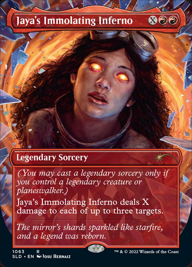 Inferno Immolateur de Jaya (Sans bordure) [Série de Lairs Secrets]