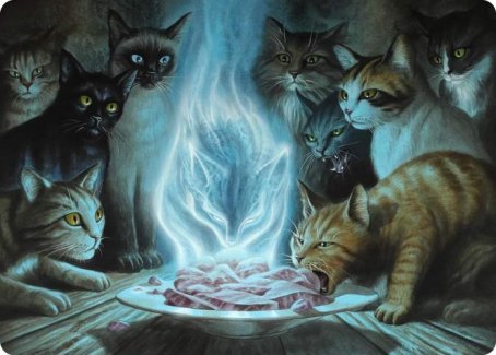 Carte artistique Je ne peux pas m'éloigner [Série d'illustrations Innistrad : Chasse de minuit]
