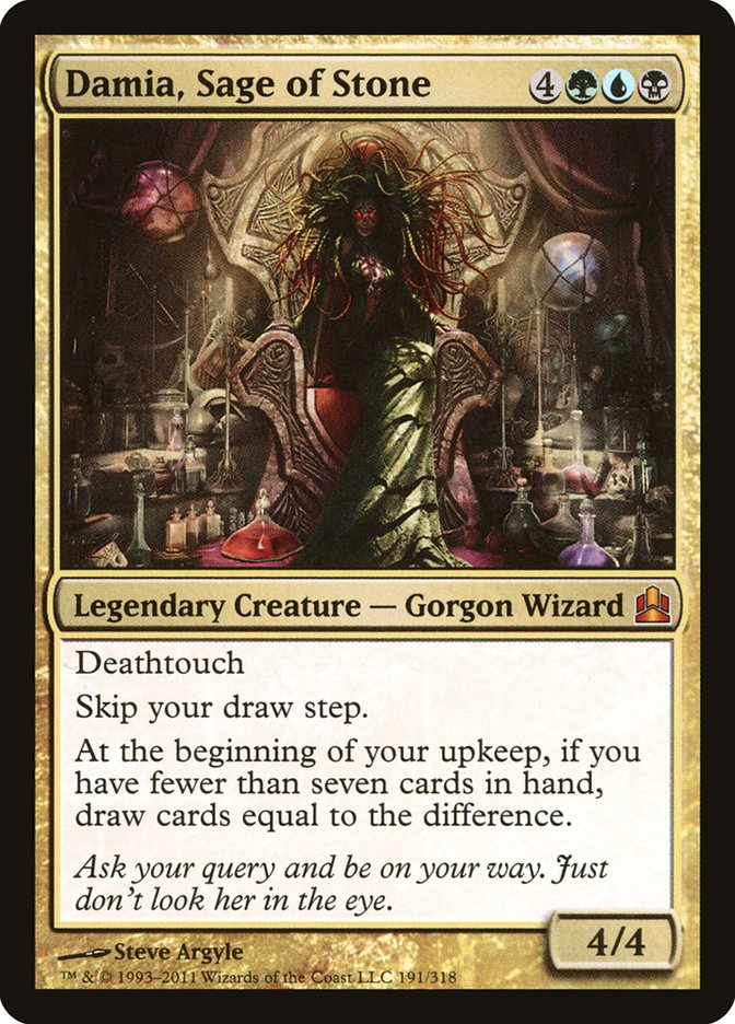 Damia, sage de la Pierre [Commander 2011]