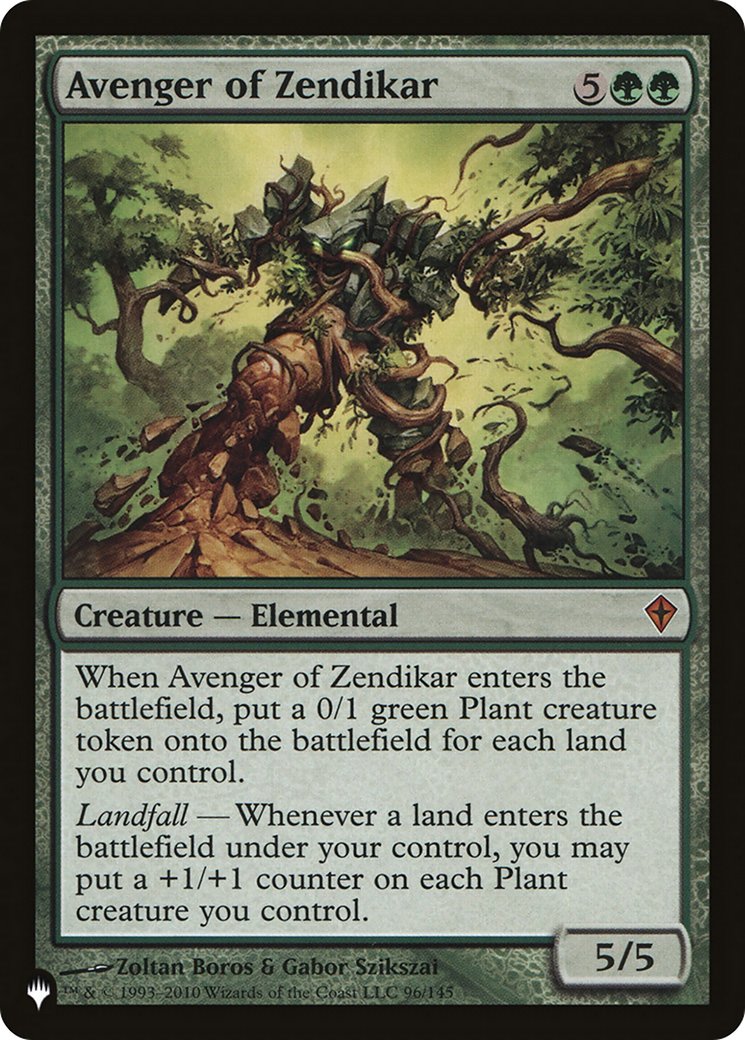 Vengador de Zendikar [The List]