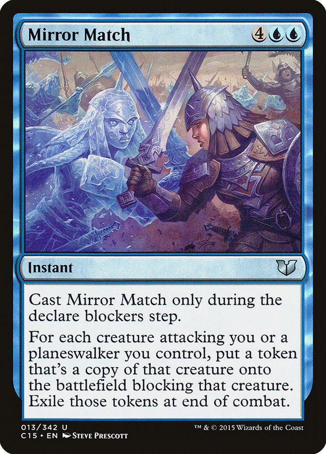 Match miroir [Commander 2015]