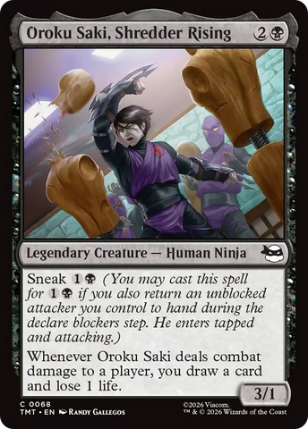 Oroku Saki, El Ascenso de Shredder [Tortugas Ninja]