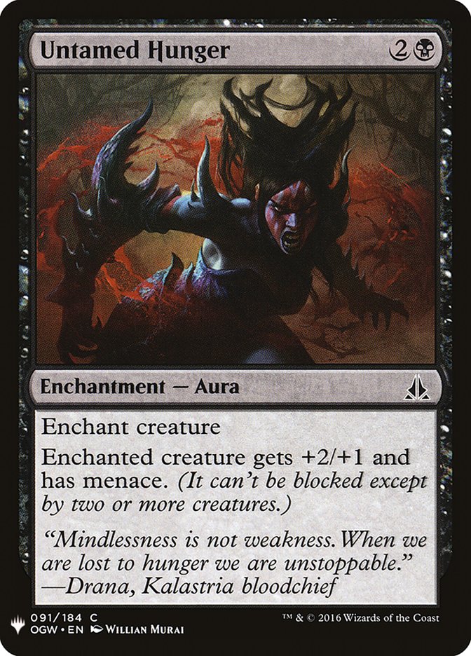 Hambre Indomable [Mystery Booster]