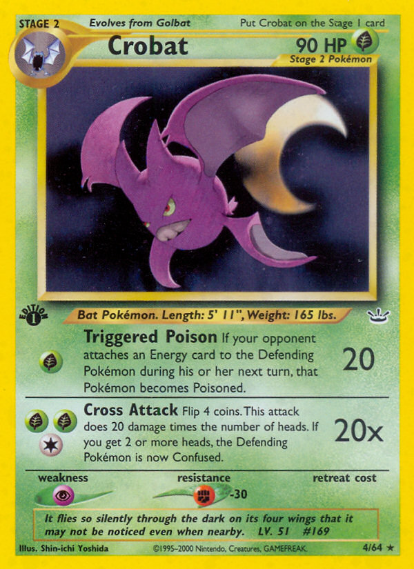 Crobat (4/64) [Neo Revelation 1ª Edición]