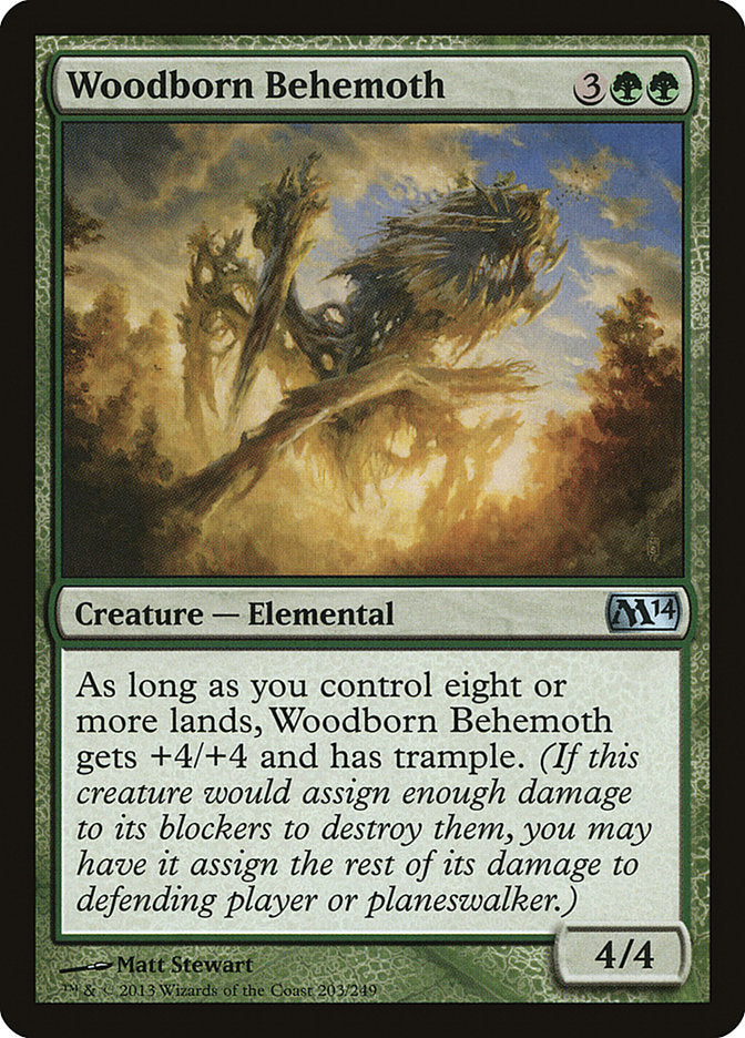 Béhémoth né des bois [Magic 2014]