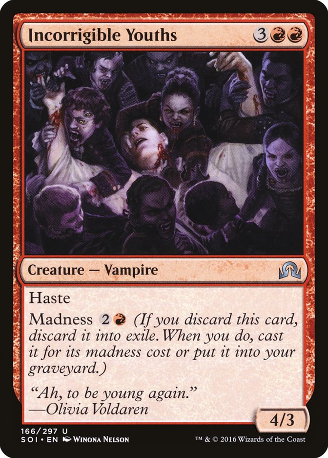 Jeunes incorrigibles [Ténèbres sur Innistrad]