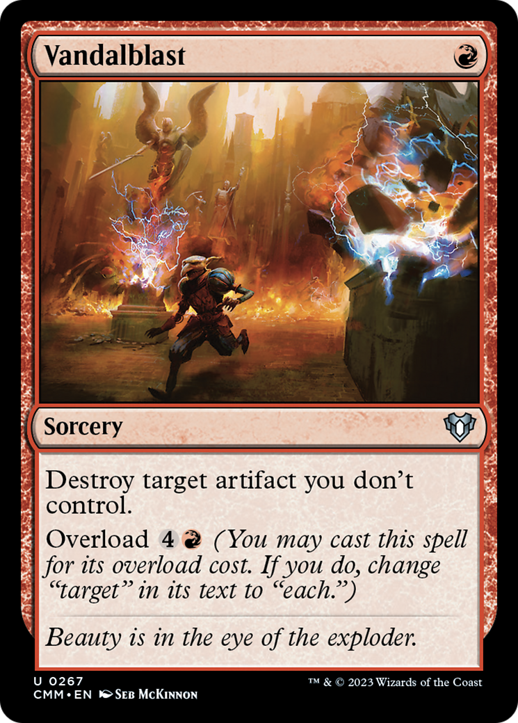 Explosion de vandale [Commander Masters]