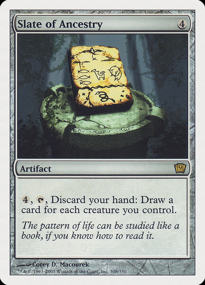 Ardoise d'ascendance [Neuvième édition]