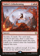 Litoformación de Nahiri (Paquete de promoción) [Promos de Zendikar Rising]
