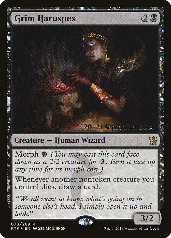 Augure sinistre [Khans of Tarkir Prerelease Promos]
