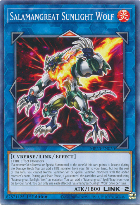 Salamangrande Lobo Luz Solar [MP20-EN020] Común