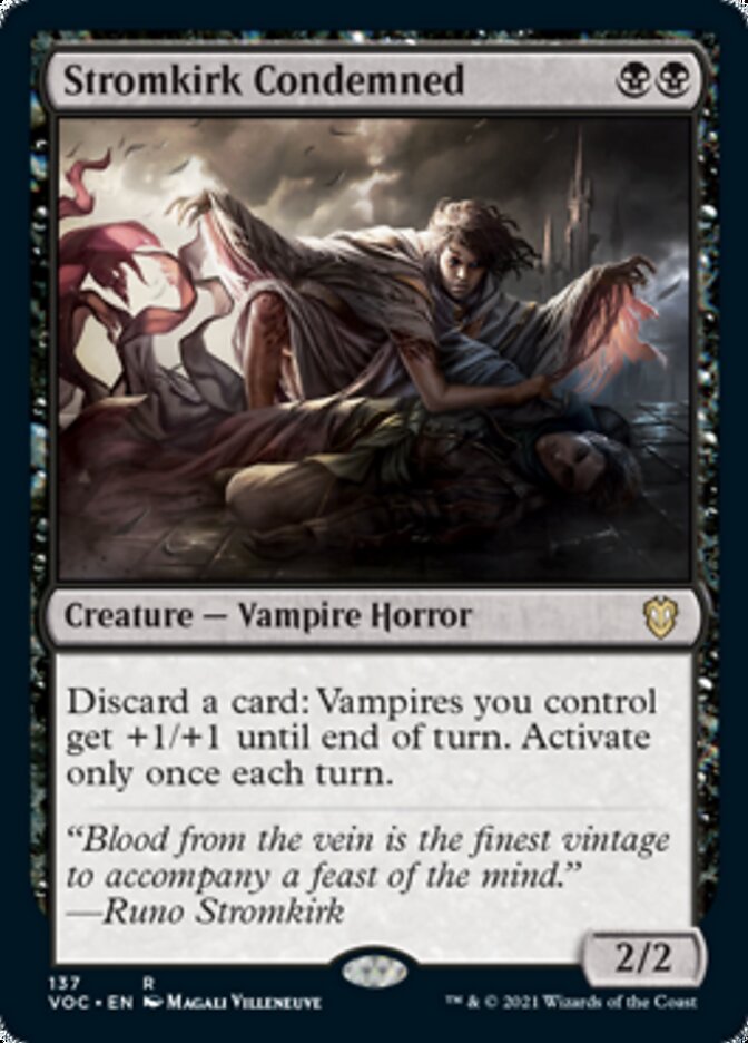 Condenado de Stromkirk [Innistrad: Compromiso Escarlata Commander]