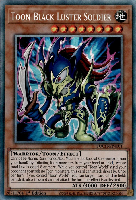 Soldat du Lustre Noir Toon [TOCH-FR001] Collector's Rare