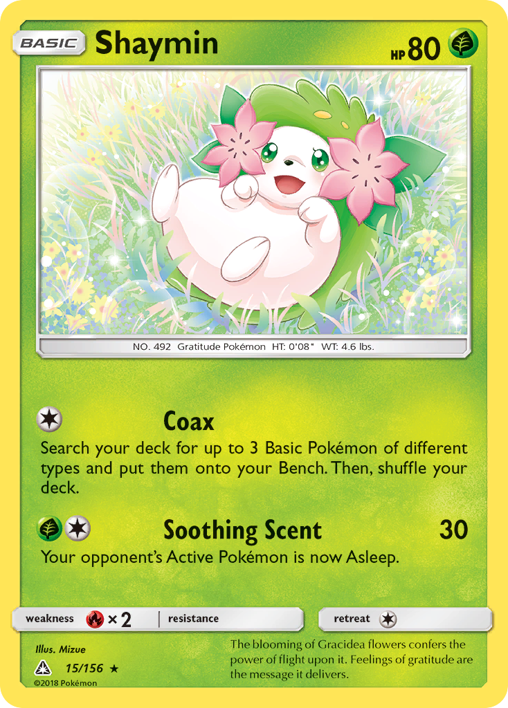 Shaymin (15/156) [Soleil et Lune : Ultra-Prisme]