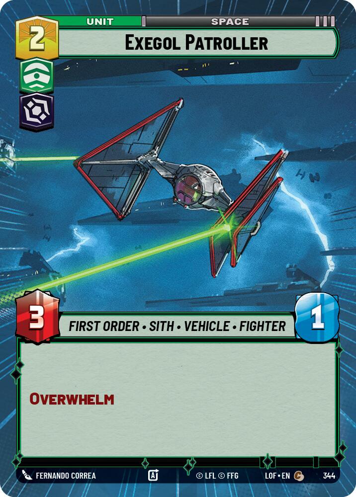 Patrullero de Exegol (344) (Hiperespacio) (344) [Leyendas de la Fuerza]