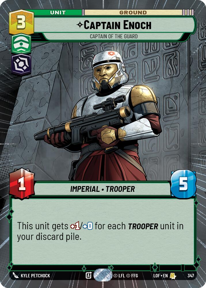 Capitán Enoch - Capitán de la Guardia (347) (Hiperespacio) (347) [Leyendas de la Fuerza]