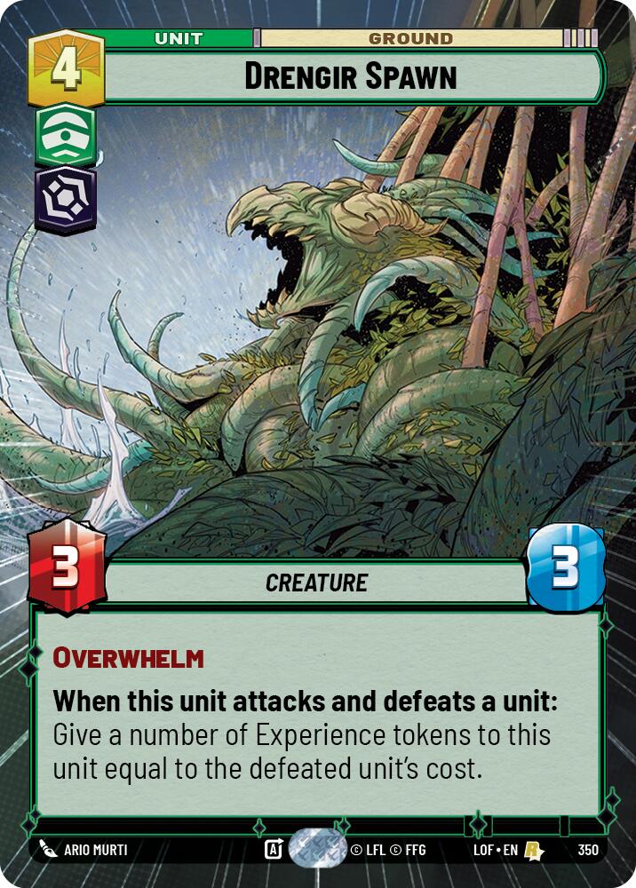 Aparición de Drengir (350) (Hiperespacio) (350) [Leyendas de la Fuerza]