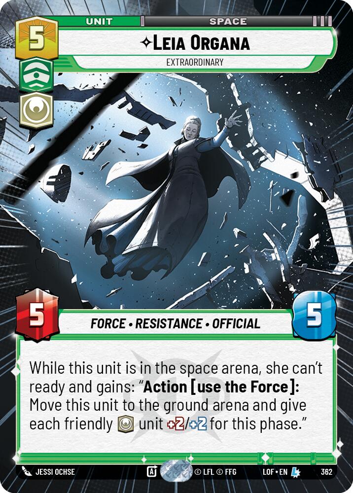 Leia Organa - Extraordinario (362) (Hiperespacio) (362) [Leyendas de la Fuerza]