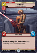 HK-47 - Exclamation : Meurs, sac à viande ! (394) (Hyperspace) (394) [Légendes de la Force]