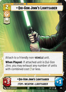 Sable de Luz de Qui-Gon Jinn (465) (Hiperespacio) (465) [Leyendas de la Fuerza]