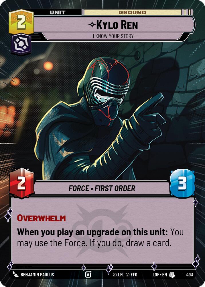 Kylo Ren - Conozco tu historia (493) (Hiperespacio) (493) [Leyendas de la Fuerza]