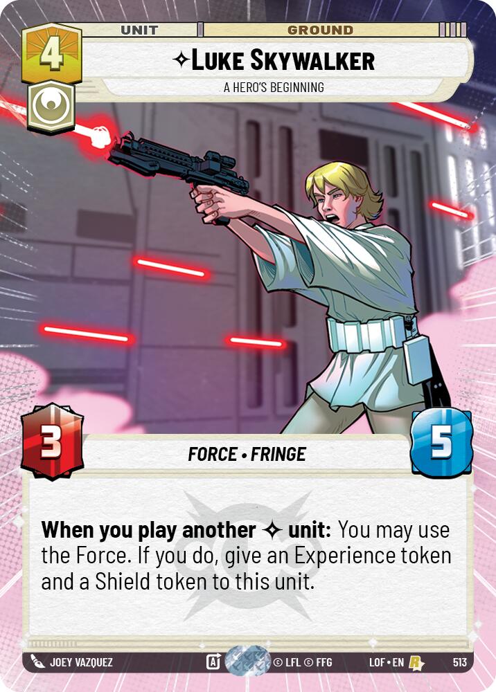 Luke Skywalker - El comienzo de un héroe (513) (Hiperespacio) (513) [Leyendas de la Fuerza]