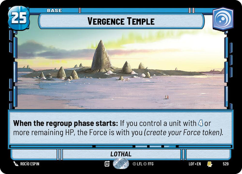 Templo de Convergencia (529) (Foil) (529) [Legends of the Force]