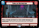 Templo de la Destrucción (531) (Foil) (531) [Leyendas de la Fuerza]