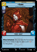Karis - No nos gustan los extraños (533) (Foil) (533) [Leyendas de la Fuerza]
