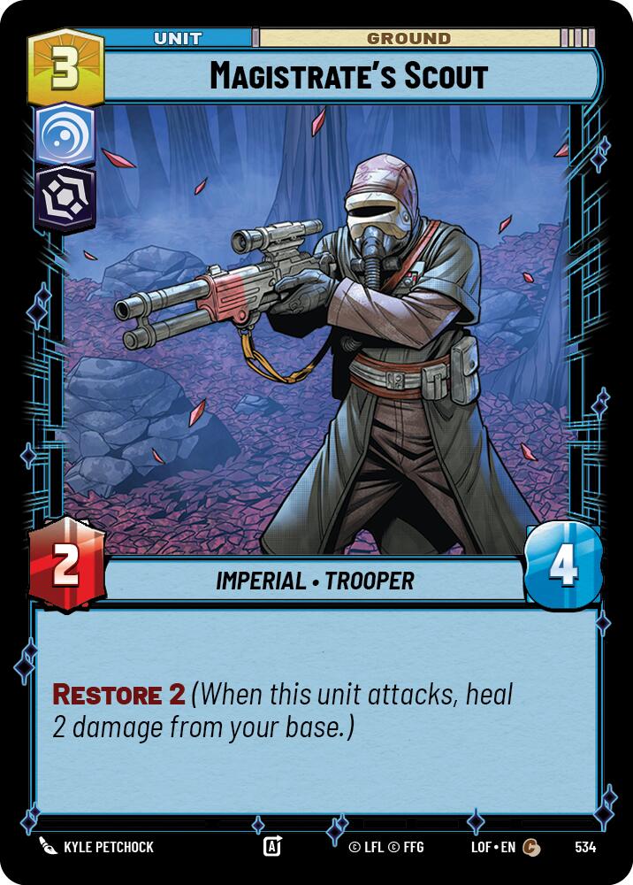 Éclaireur magistrat (534) (Foil) (534) [Legends of the Force]