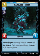Terror sin Nombre (535) (Foil) (535) [Legends of the Force]