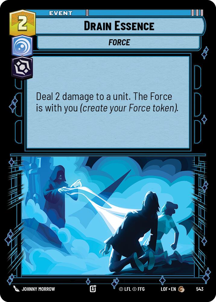 Drenar Esencia (543) (Foil) (543) [Leyendas de la la Fuerza]