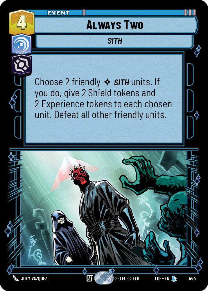 Siempre Dos (544) (Foil) (544) [Legends of the Force]