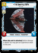 Lanzadera T-6 1974 - Permanece cerca (549) (Foil) (549) [Leyendas de la Fuerza]