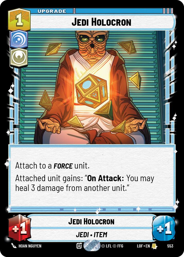 Holocrón Jedi (553) (Foil) (553) [Leyendas de la Fuerza]