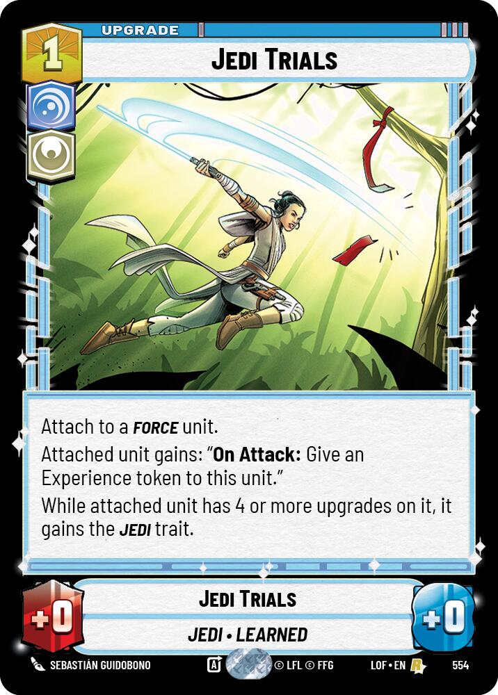 Pruebas Jedi (554) (Foil) (554) [Leyendas de la Fuerza]