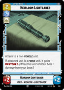 Sable de luz reliquia (555) (Foil) (555) [Leyendas de la Fuerza]