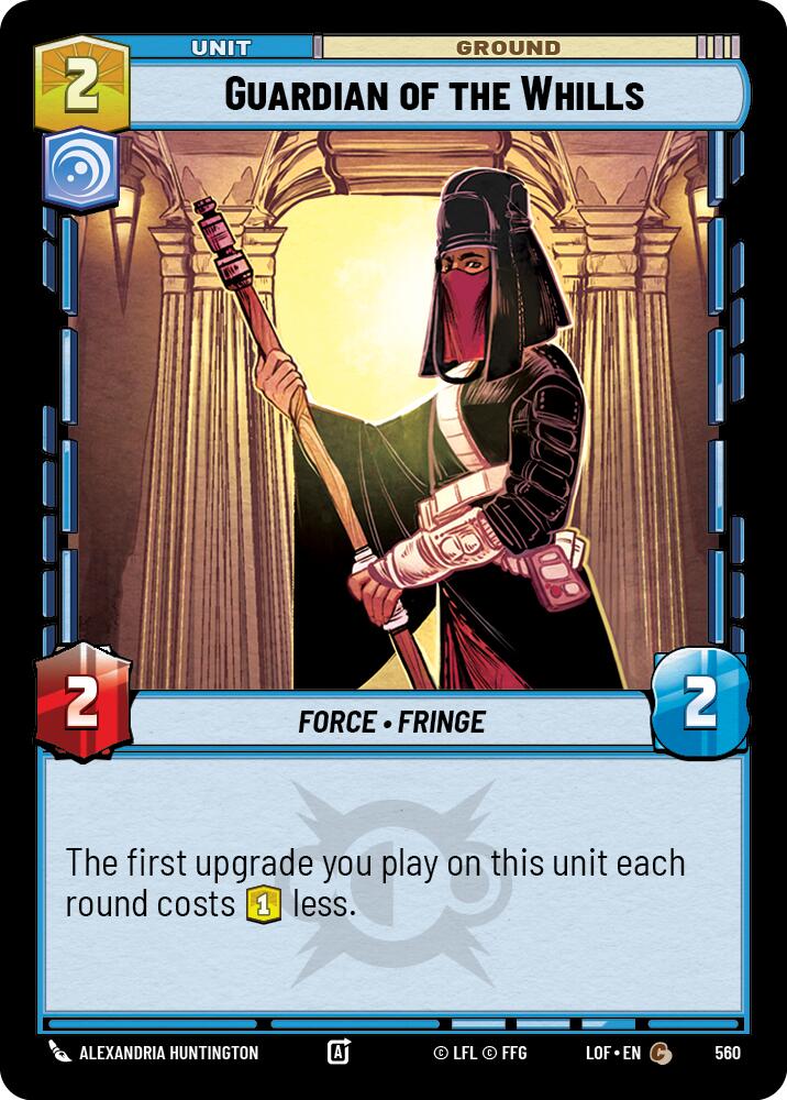 Guardián de los Whills (560) (Foil) (560) [Leyendas de la Fuerza]