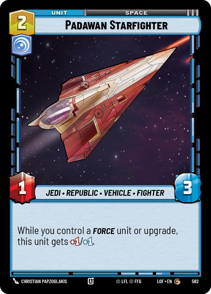 Chasseur stellaire Padawan (562) (Foil) (562) [Légendes de la Force]