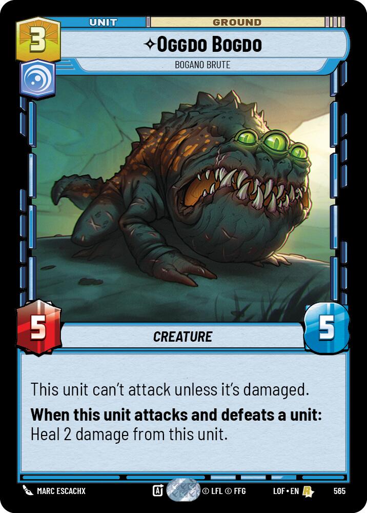 Oggdo Bogdo - Bruto de Bogano (565) (Foil) (565) [Legends of the Force]
