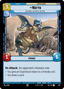 Watto - Pas d'argent, pas de pièces, pas d'affaire (567) (Foil) (567) [Legends of the Force]