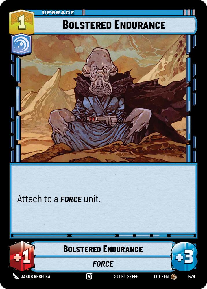 Resistencia Fortalecida (576) (Foil) (576) [Leyendas de la Fuerza]