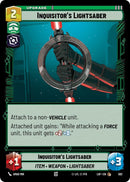 Sable de Luz del Inquisidor (592) (Foil) (592) [Leyendas de la Fuerza]