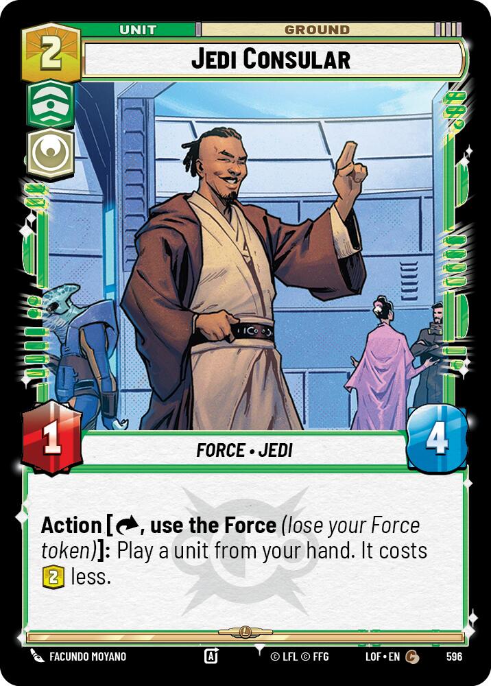 Cónsul Jedi (596) (Foil) (596) [Leyendas de la Fuerza]