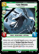 Leia Organa - Extraordinaria (600) (Foil) (600) [Leyendas de la Fuerza]