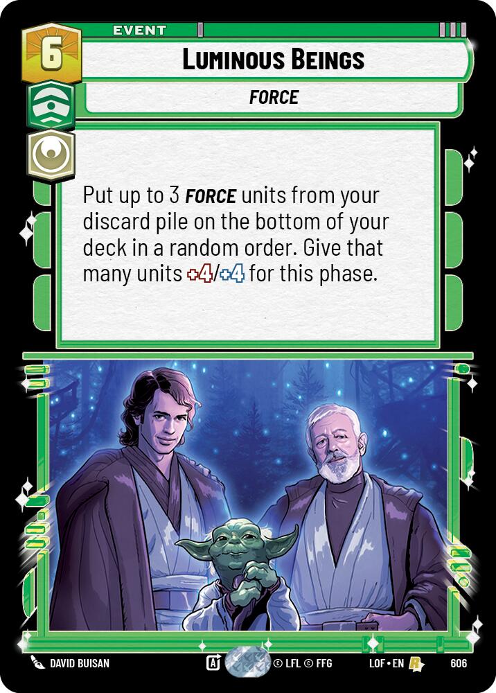 Seres luminosos (606) (Foil) (606) [Leyendas de la Fuerza]